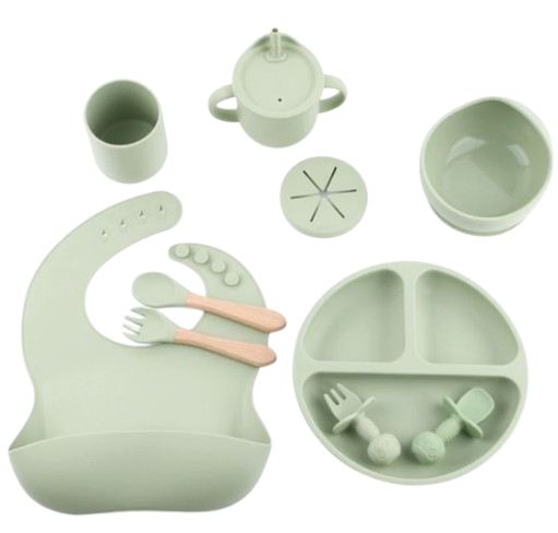 Baby Silicone Feeding Tableware Set