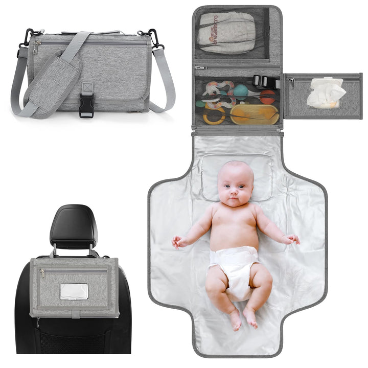 Portable Baby Changing Pad – Waterproof Travel Changing Mat